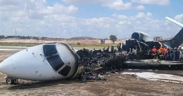 Nazirin təyyarəsi QƏZAYA UĞRADI – Dəhşətli görüntülər