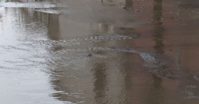 Bakıda içməli su küçəyə axıdılır – VİDEO Bakıda içməli su küçəyə axıdılır – VİDEO