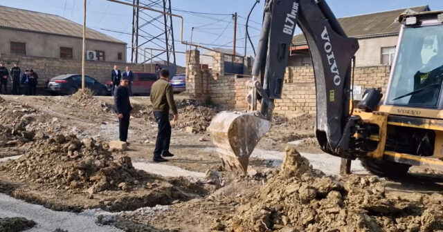 Sizə xəbərdarlıq etmişdik axı bunu edəcəyik: Abşeronda qanunsuz tikililər belə söküldü-VİDEO