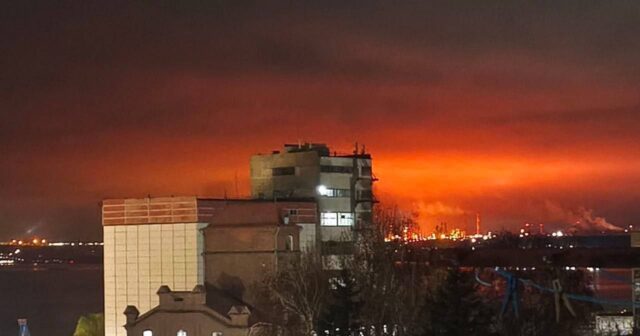 Rusiyada daha bir neft emalı zavodu vuruldu – VİDEO