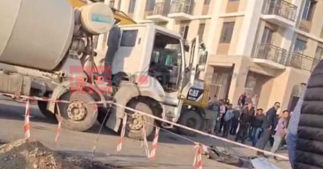 Ağdamda inşaat sahəsində faciə: yük maşını işçini vurub öldürdü – FOTO