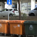 Bakıda MKİS zibil konteynerlərini avtobus zolağına qoydu – VİDEO Bakıda MKİS zibil konteynerlərini avtobus zolağına qoydu – VİDEO