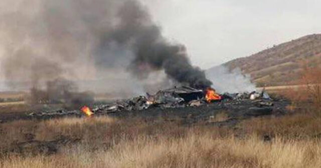 Qəzaya uğrayan təyyarənin yeni görüntüləri yayıldı – VİDEO