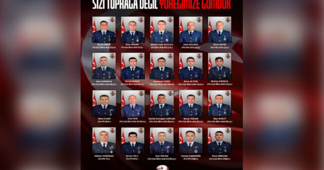 Qəzada həlak olan türkiyəli hərbçilərin hamısının nəşi tapıldı