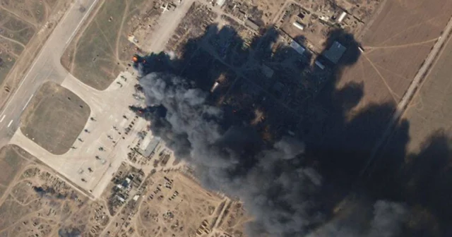 Rusiya Ukraynada F-16 qırıcılarının yerləşdiyi aerodroma zərbə endirdi Rusiya Ukraynada F-16 qırıcılarının yerləşdiyi aerodroma zərbə endirdi