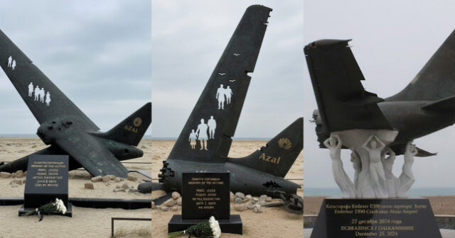 Qazaxıstanda qəzaya uğrayan təyyarəmizə BU ÜÇ ABİDƏDƏN BİRİ ucaldılacaq Qazaxıstanda qəzaya uğrayan təyyarəmizə BU ÜÇ ABİDƏDƏN BİRİ ucaldılacaq