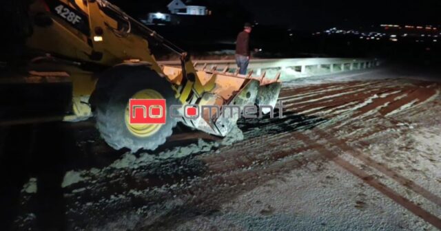 Betonqarışdıran maşın böyük təhlükə yaratdı – VİDEO