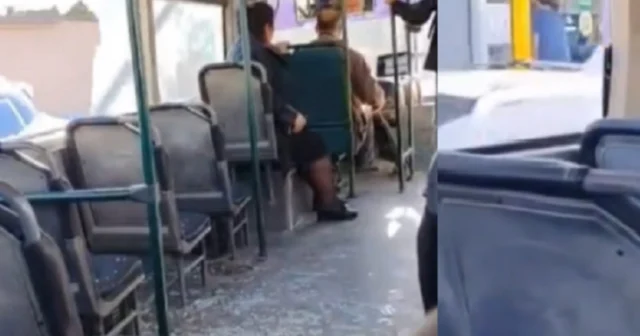 Bakıda sürücü avtobusu şüşələri qırıq vəziyyətdə idarə edib – RƏSMİ AÇIQLAMA