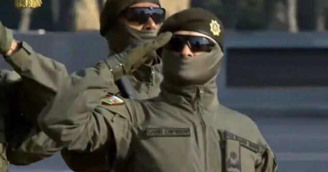 “Qartal” və “Yarasa” heyəti də paradda – VİDEO