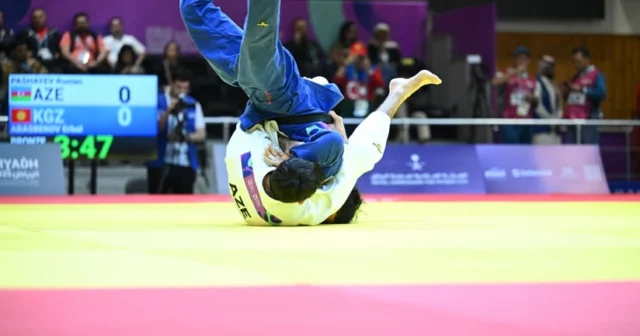 Azərbaycan cüdoçusu Fidan Əlizadə bürünc medal görüşündə uduzub Azərbaycan cüdoçusu Fidan Əlizadə bürünc medal görüşündə uduzub