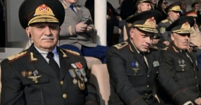 Sabiq və indiki rəislər paradı birlikdə izlədi – FOTO