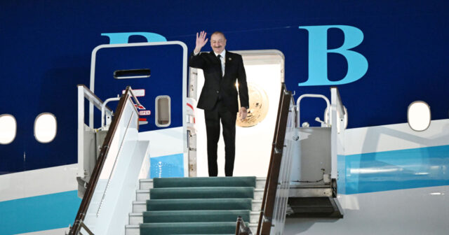 Prezident İlham Əliyevin Özbəkistana səfəri başa çatıb – FOTO Prezident İlham Əliyevin Özbəkistana səfəri başa çatıb – FOTO