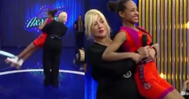 Mətanət efirdə qonağı qucağına alıb fırlatdı – VİDEO Mətanət efirdə qonağı qucağına alıb fırlatdı – VİDEO