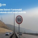 Sürücülərin nəzərinə! – Bu yolda sürət həddi dəyişdirildi