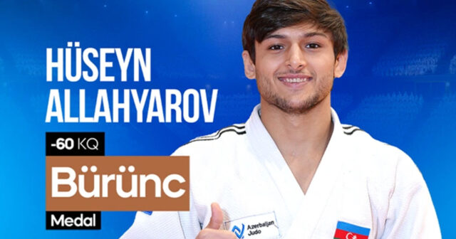 Azərbaycan cüdoçusu Qran-Pri turnirində bürünc medal qazanıb Azərbaycan cüdoçusu Qran-Pri turnirində bürünc medal qazanıb