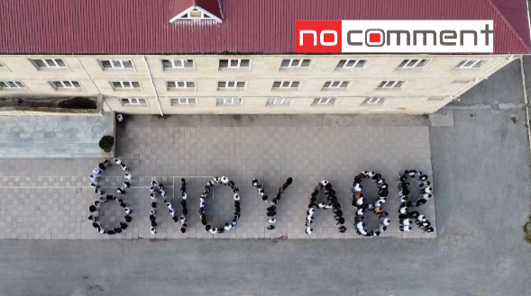 Kürdəmir məktəblilərindən  möhtəşəm fləşmob – VİDEO