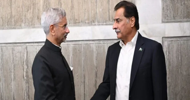 Müharibədən sonra Hindistan və Pakistan arasında ilk yüksək səviyyəli təmas olub