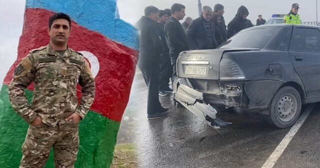 Mais Bərxudarovun sürücüsü olmuş hərbçi qəzada həlak oldu – VİDEO Mais Bərxudarovun sürücüsü olmuş hərbçi qəzada həlak oldu – VİDEO