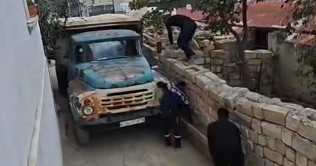 Səbail rayonunda təhlükəli tikinti işləri yenidən davam etdirilir – VİDEO