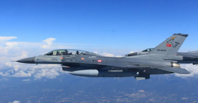 Türkiyənin hava məkanına yaxınlaşan PUA F-16 qırıcıları vasitəsilə zərərsizləşdirildi