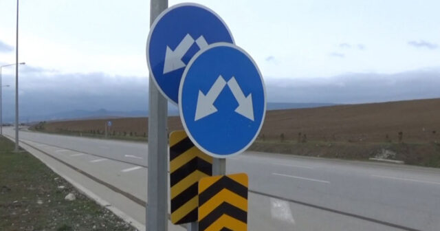 Bir neçə gündür müzakirəyə səbəb olan yol nişanları ilə bağlı RƏSMİ AÇIQLAMA – VİDEO