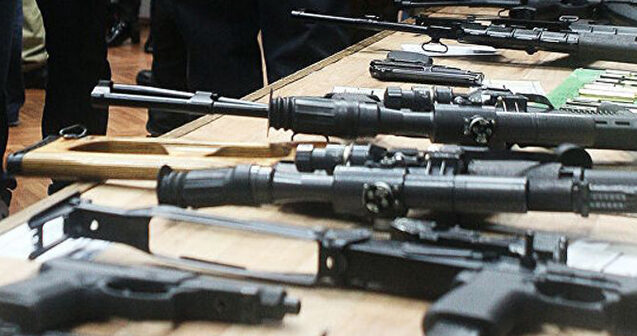 Polis xeyli silah-sursat aşkarladı Polis xeyli silah-sursat aşkarladı