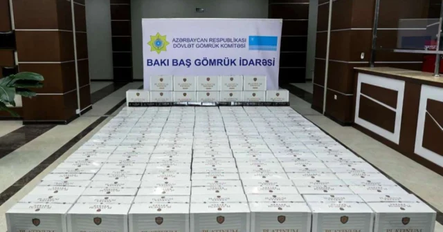 Ölkəyə qanunsuz yollarla gətirilən külli miqdarda siqaretin realizə edilməsinin qarşısı alındı