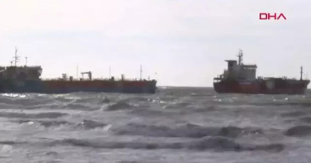 Azərbaycan və Türkiyə gəmiləri toqquşdu – FOTO