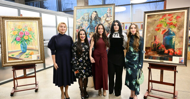 Leyla və Alena Əliyevalar DOST İnklüziv İnkişaf və Yaradıcılıq Mərkəzində – Fotolar Leyla və Alena Əliyevalar DOST İnklüziv İnkişaf və Yaradıcılıq Mərkəzində – Fotolar