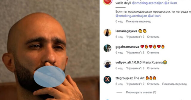 Əlixan Rəcəbov tütün reklamı etdi – Şirkət cərimələndi – FOTO Əlixan Rəcəbov tütün reklamı etdi – Şirkət cərimələndi – FOTO