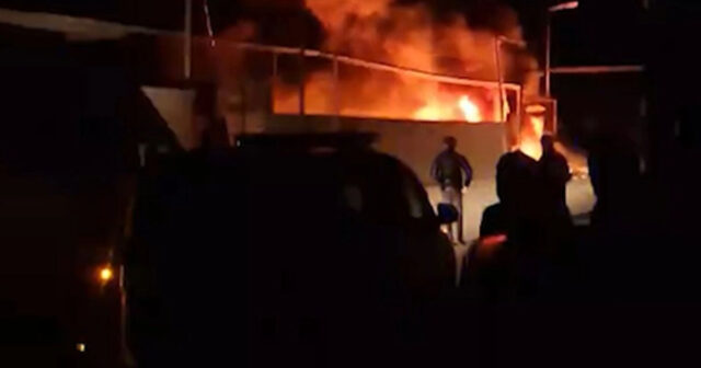 Türkan qəsəbəsində obyektdə YANĞIN – VIDEO