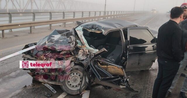 Salyanda ağır qəza: hərbçi faciəvi şəkildə öldü Salyanda ağır qəza: hərbçi faciəvi şəkildə öldü