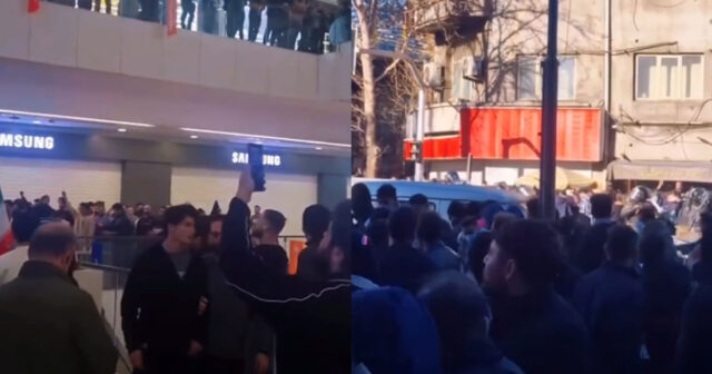 İranda etirazlar başlayıb – VİDEO İranda etirazlar başlayıb – VİDEO