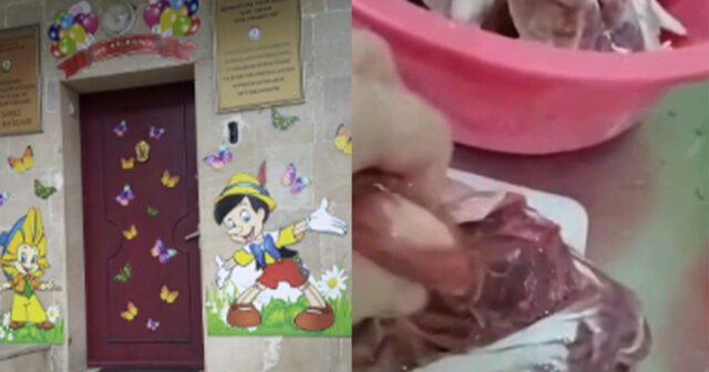 Bu bağçada uşaqlara keyfiyyətsiz ət verilir? – VİDEO Bu bağçada uşaqlara keyfiyyətsiz ət verilir? – VİDEO