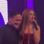 Televiziya rəhbəri ilə Nigar Camalın rəqsi – VİDEO