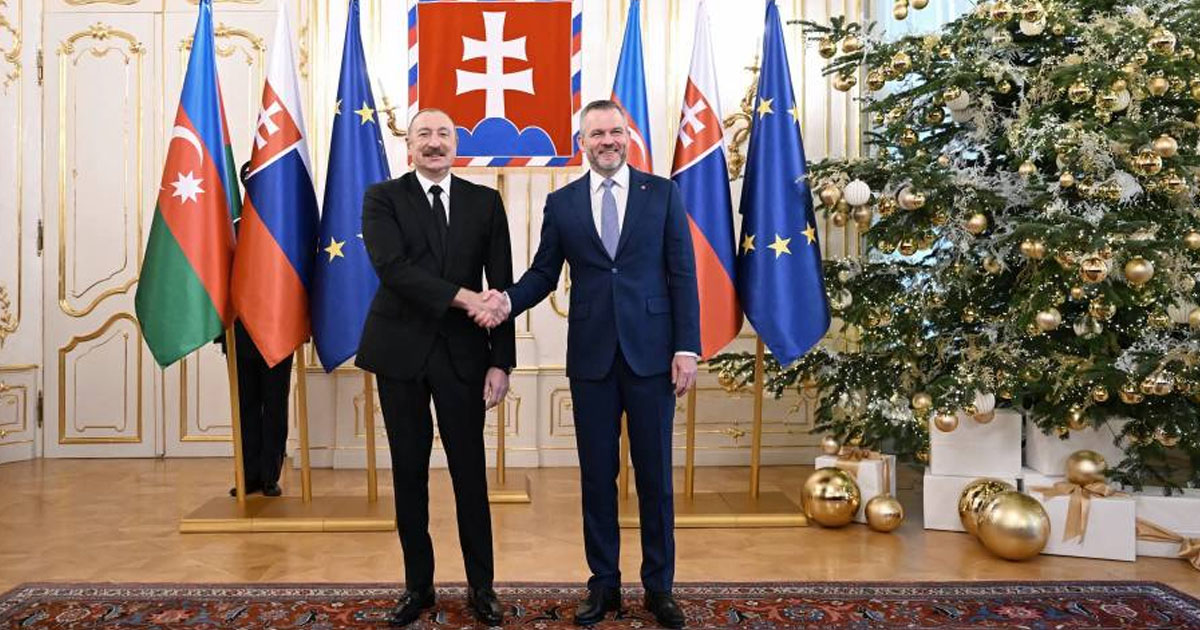 Peter Pelleqrini Prezident İlham Əliyevi təbrik edib