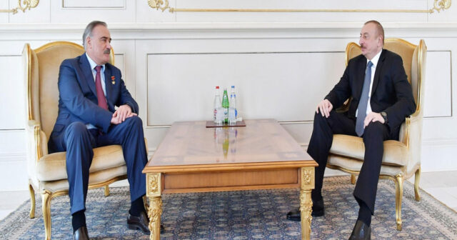 Ruslan Auşev Azərbaycan liderinə təbrik məktubu ünvanlayıb