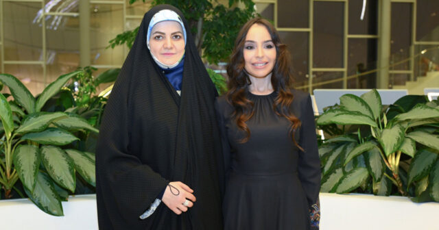 Leyla Əliyeva Məsud Pezeşkianın qızı ilə görüşüb – FOTO