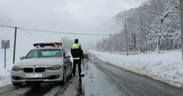 Dağlıq yollarda hərəkət edən sürücülərə XƏBƏRDARLIQ Dağlıq yollarda hərəkət edən sürücülərə XƏBƏRDARLIQ