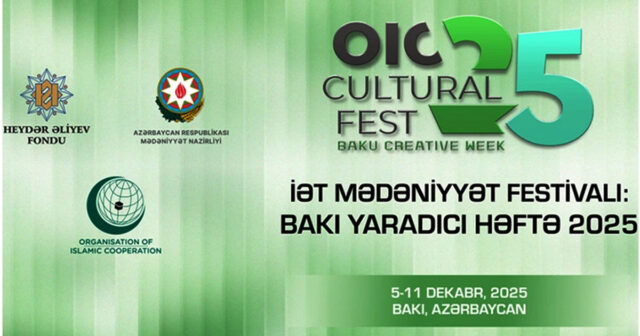 Heydər Əliyev Fondu “İƏT Mədəniyyət Festivalı: Bakı Yaradıcı Həftə”nin tərəfdaşı olub Heydər Əliyev Fondu “İƏT Mədəniyyət Festivalı: Bakı Yaradıcı Həftə”nin tərəfdaşı olub