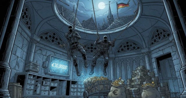 Almaniyada bank anbarından 30 milyon avro oğurlanıb