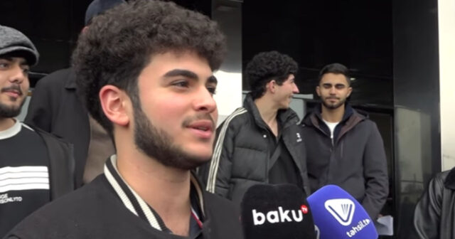 “Yerdəki 100 manatı götürmək istəyəndə yıxıldı” – VİDEO