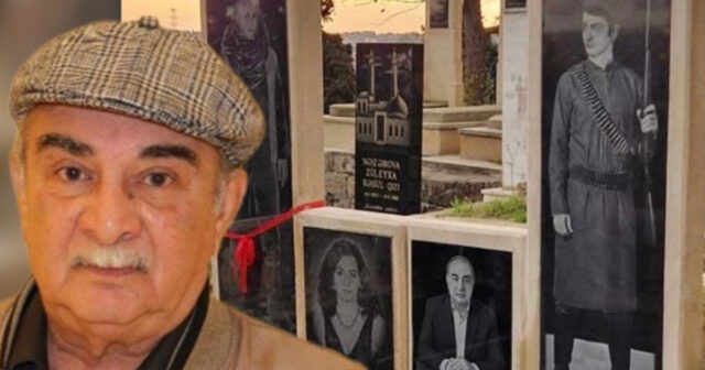 Ənvər Həsənovun qəbirüstü abidəsi ucaldıldı – FOTO Ənvər Həsənovun qəbirüstü abidəsi ucaldıldı – FOTO