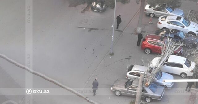 Bakıda ağac aşdı: maşınlara ziyan dəydi – VİDEO