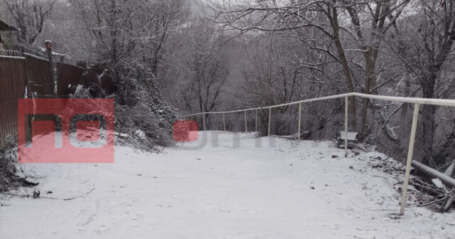 Ağdərəyə ilk qar yağıb – FOTO