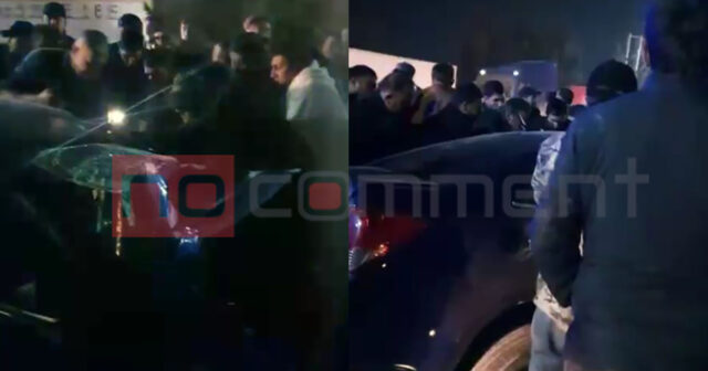 Qadın sürücü QƏZA TÖRƏTDİ – VİDEO