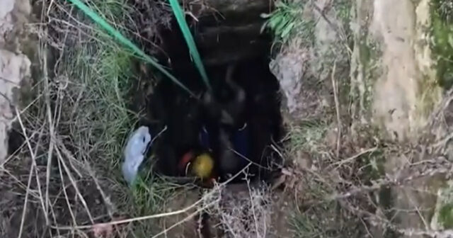 5 metrlik quyuya düşən yaşlı kişi belə xilas edildi – VİDEO