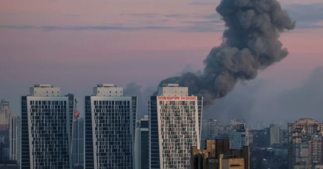 Kiyevə kütləvi hava zərbələri endirilir