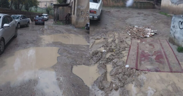 Su içində qalan elektrik xətləri, qəzalıdır, amma sökülmür — Qurumlar baxıb gedir — FOTO Su içində qalan elektrik xətləri, qəzalıdır, amma sökülmür — Qurumlar baxıb gedir — FOTO