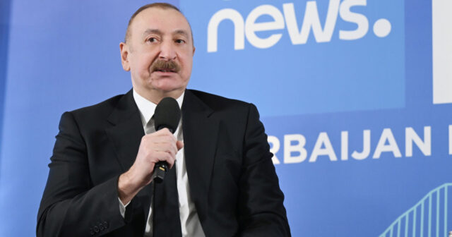 “İlk dəfədir ki, bu tədbirdə sülhü əldə etmiş dövlət başçısı kimi iştirak edirəm”